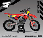 Kit Déco Motocross 100% perso