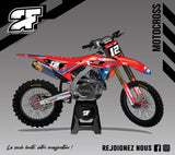 Kit Déco Motocross 100% perso