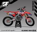 Kit Déco Motocross 100% perso